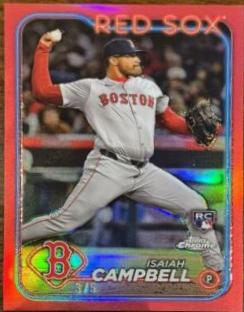 Isaiah Campbell [Red Refractor] #76