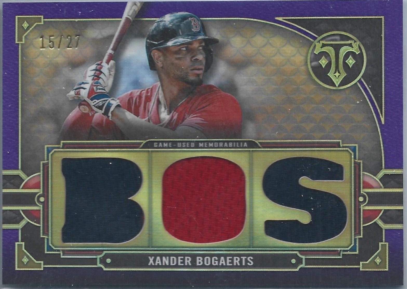 Xander Bogaerts [Amethyst] #TTR-XB3