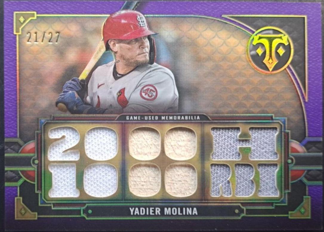 Yadier Molina [Amethyst] #TTR-YM4