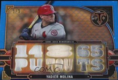 Yadier Molina [Sapphire] #TTR-YM3