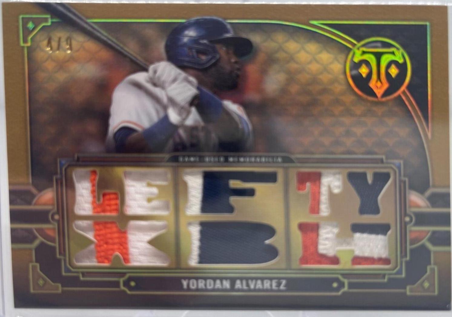 Yordan Alvarez [Gold] #TTR-YA4