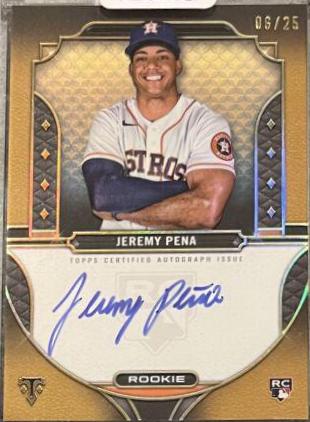 Jeremy Pena [Gold] #RA-JPE