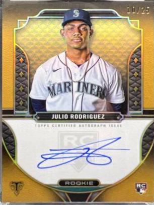Julio Rodriguez [Gold] #RA-JR