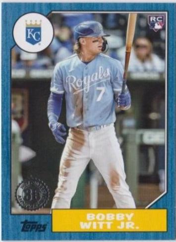 Bobby Witt Jr. [Blue] #87TBU-7