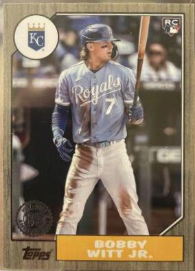 Bobby Witt Jr. [Gold] #87TBU-7