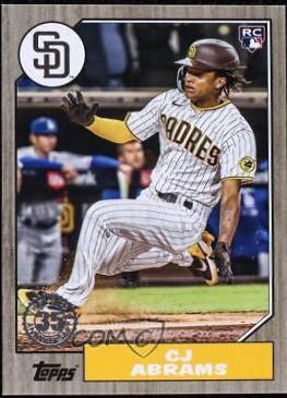 CJ Abrams [Gold] #87TBU-10