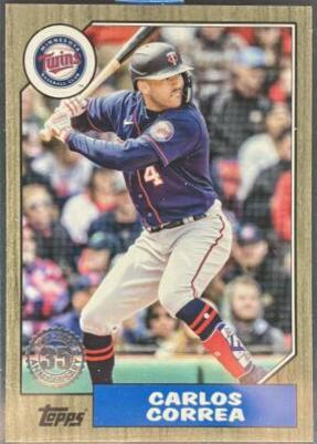 Carlos Correa [Gold] #87TBU-27