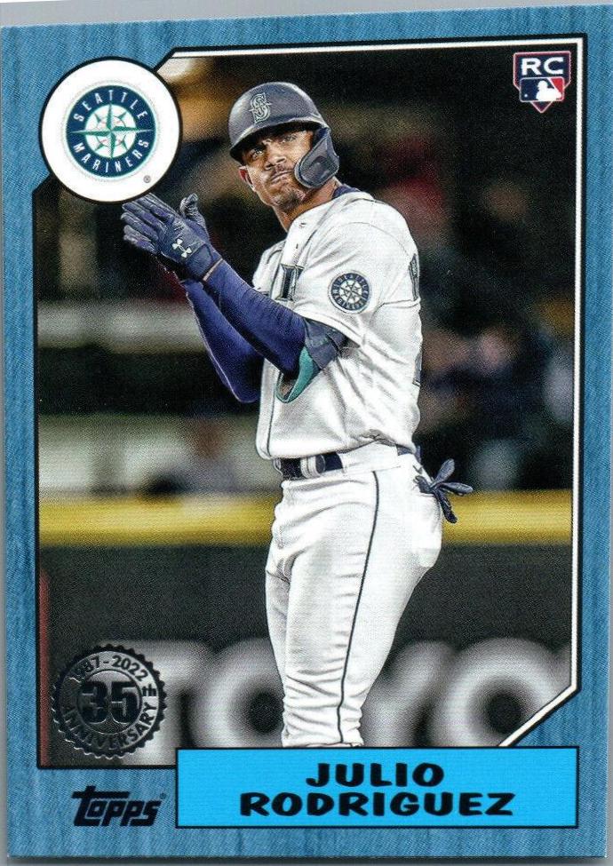 Julio Rodriguez [Blue] #87TBU-44