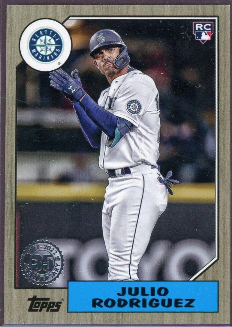 Julio Rodriguez [Gold] #87TBU-44