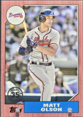 Matt Olson [Red] #87TBU-6