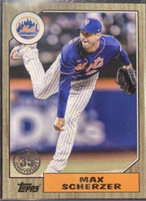 Max Scherzer [Gold] #87TBU-4