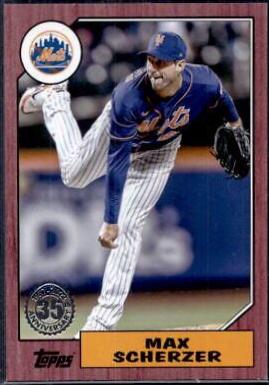 Max Scherzer [Red] #87TBU-4