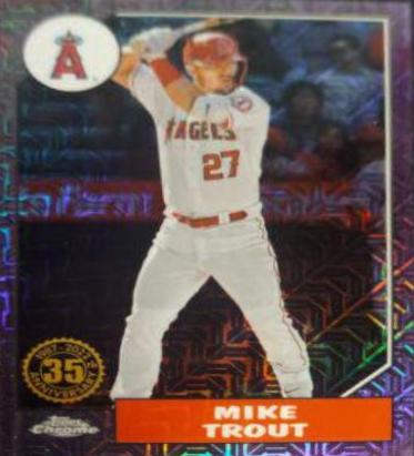 Mike Trout [Gold] #87TBU-1