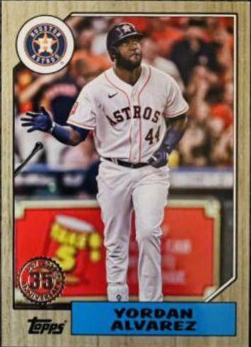 Yordan Alvarez [Gold] #87TBU-21