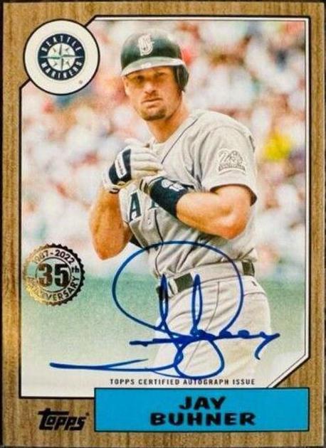Jay Buhner [Gold] #87BA-JBU