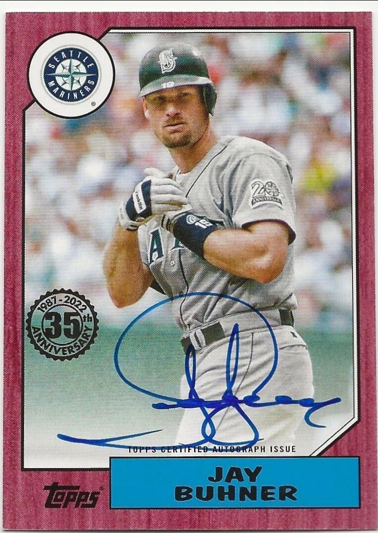 Jay Buhner [Red] #87BA-JBU