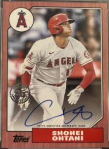 Shohei Ohtani [Red] #87BA-SO