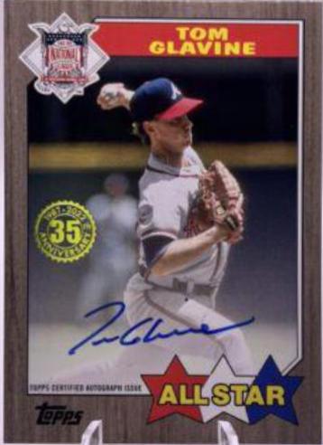 Tom Glavine [Red] #87ASA-TG