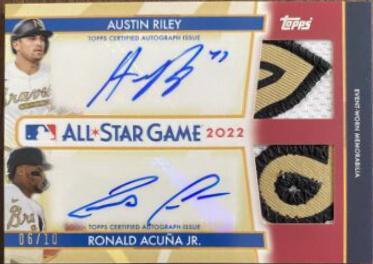 Austin Riley, Ronald Acuna Jr. [Red] #ASDA-AAJ