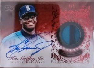 Ken Griffey Jr. [Red] #TRAP-KG