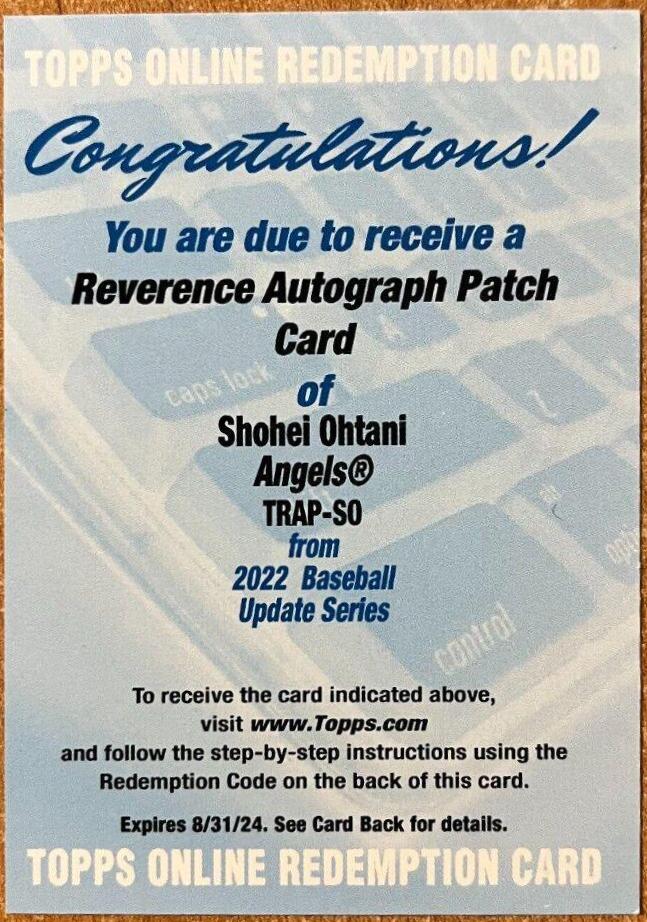 Shohei Ohtani #TRAP-SO