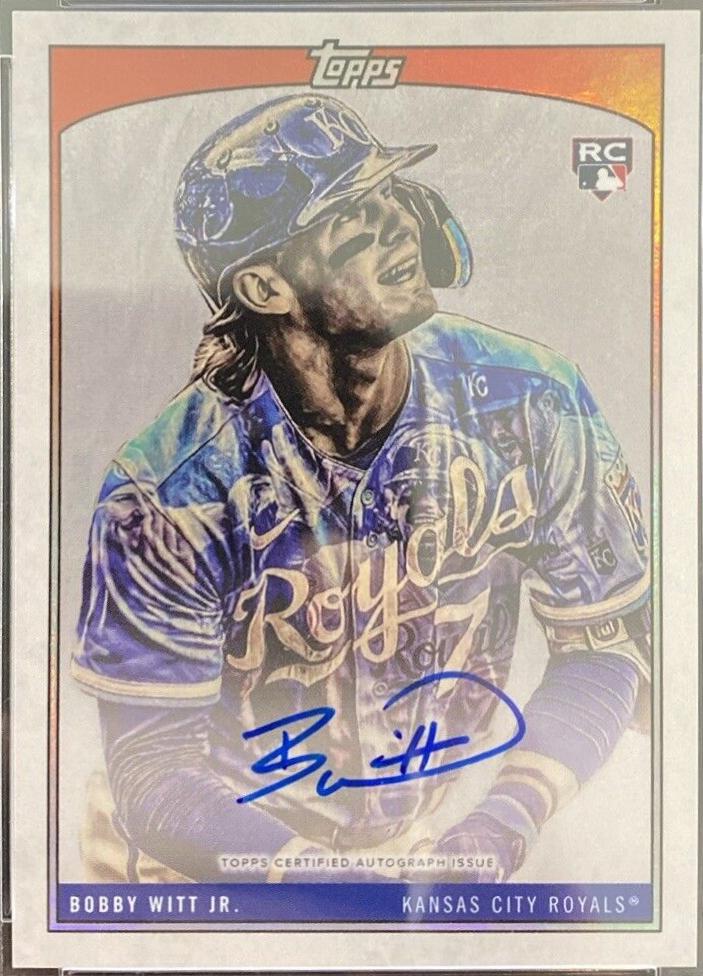 Bobby Witt Jr. [Orange Autograph] #40A