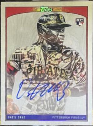 Oneil Cruz [Red Autograph] #11A