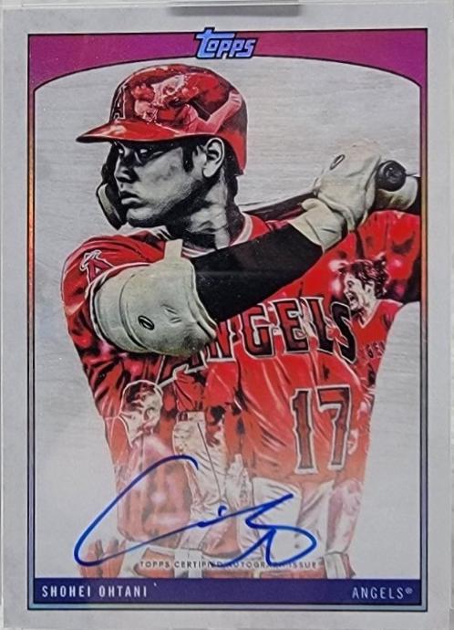 Shohei Ohtani [Red Autograph] #21A