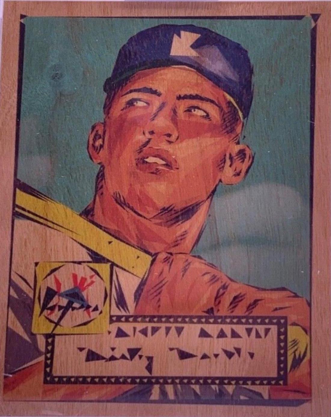 Mickey Mantle [Shipwreck Wood] #A-1
