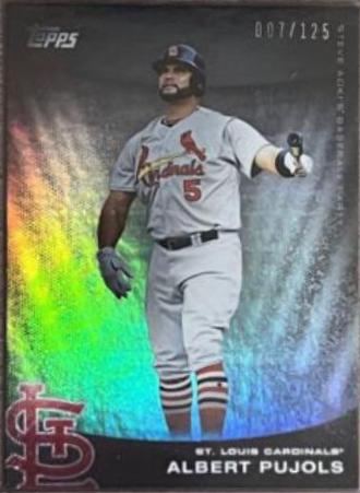 Albert Pujols [Silver Glitter] #78
