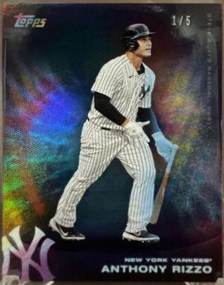 Anthony Rizzo [Tye Dye Glitter] #124