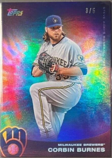 Corbin Burnes [Tye Dye Glitter] #120