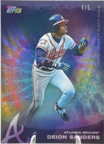 Deion Sanders [Tye Dye Glitter] #85