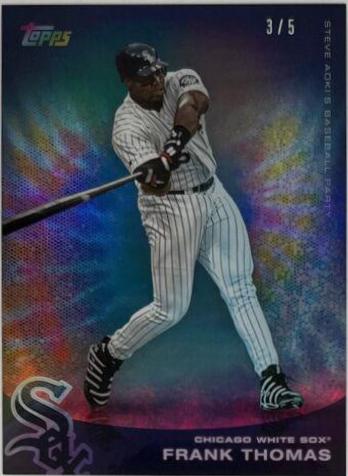 Frank Thomas [Tye Dye Glitter] #84