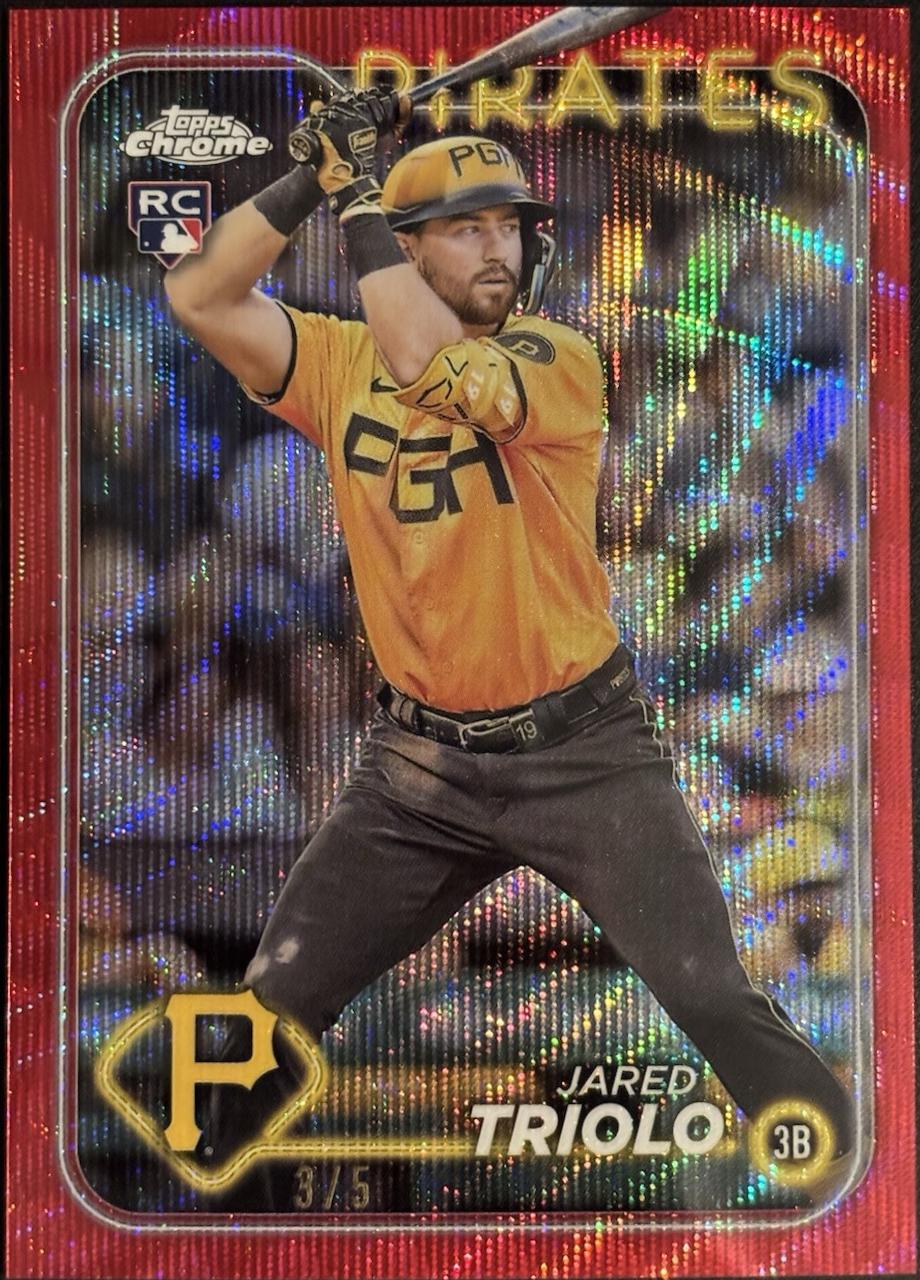 Jared Triolo [Red Wave Refractor] #79