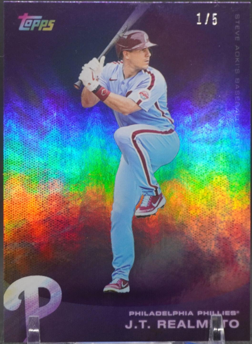 J. T. Realmuto [Tye Dye Glitter] #9