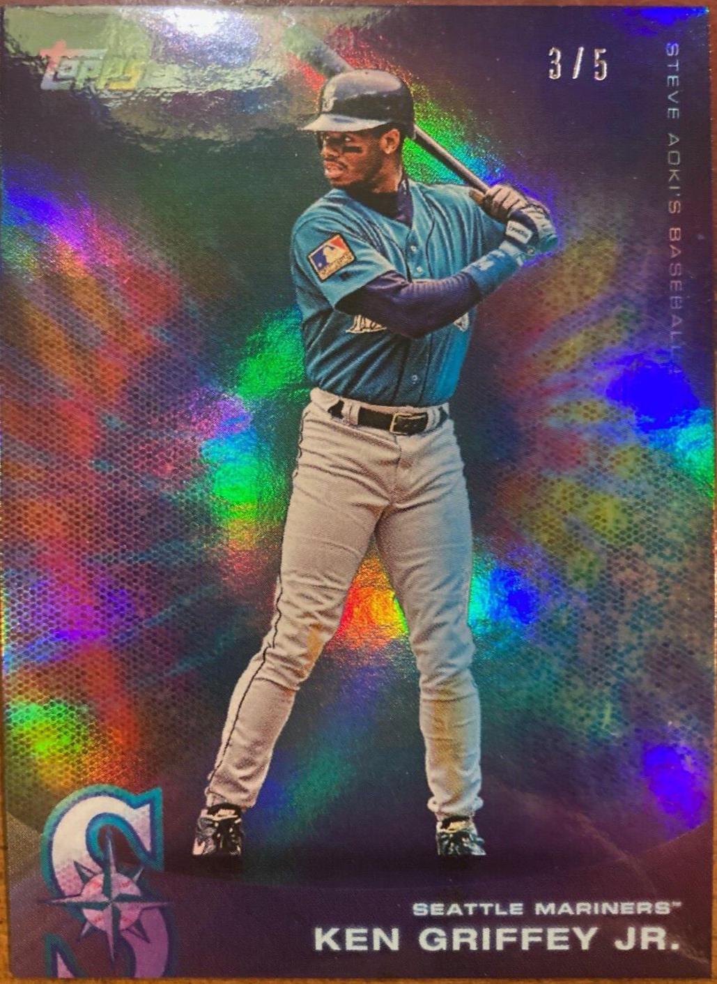 Ken Griffey Jr. [Tye Dye Glitter] #181