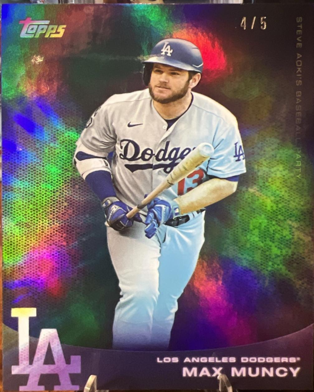 Max Muncy [Tye Dye Glitter] #65