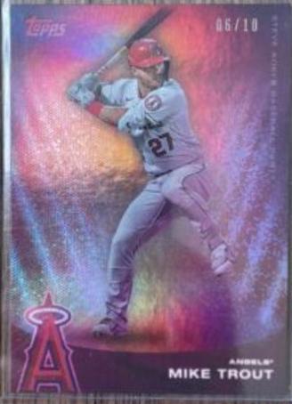 Mike Trout [Pink Glitter] #1