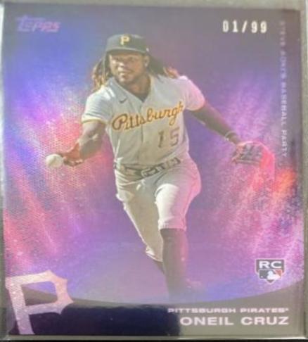Oneil Cruz [Purple Glitter] #196