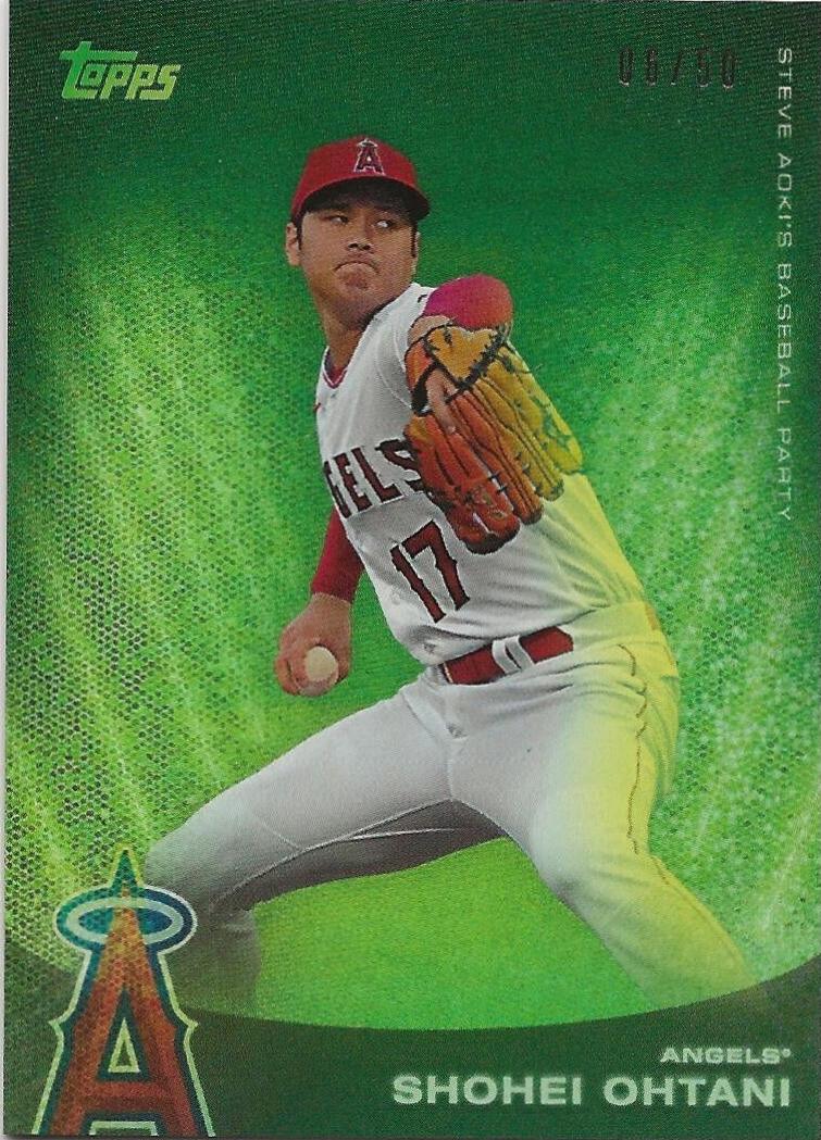 Shohei Ohtani [Green Glitter] #101