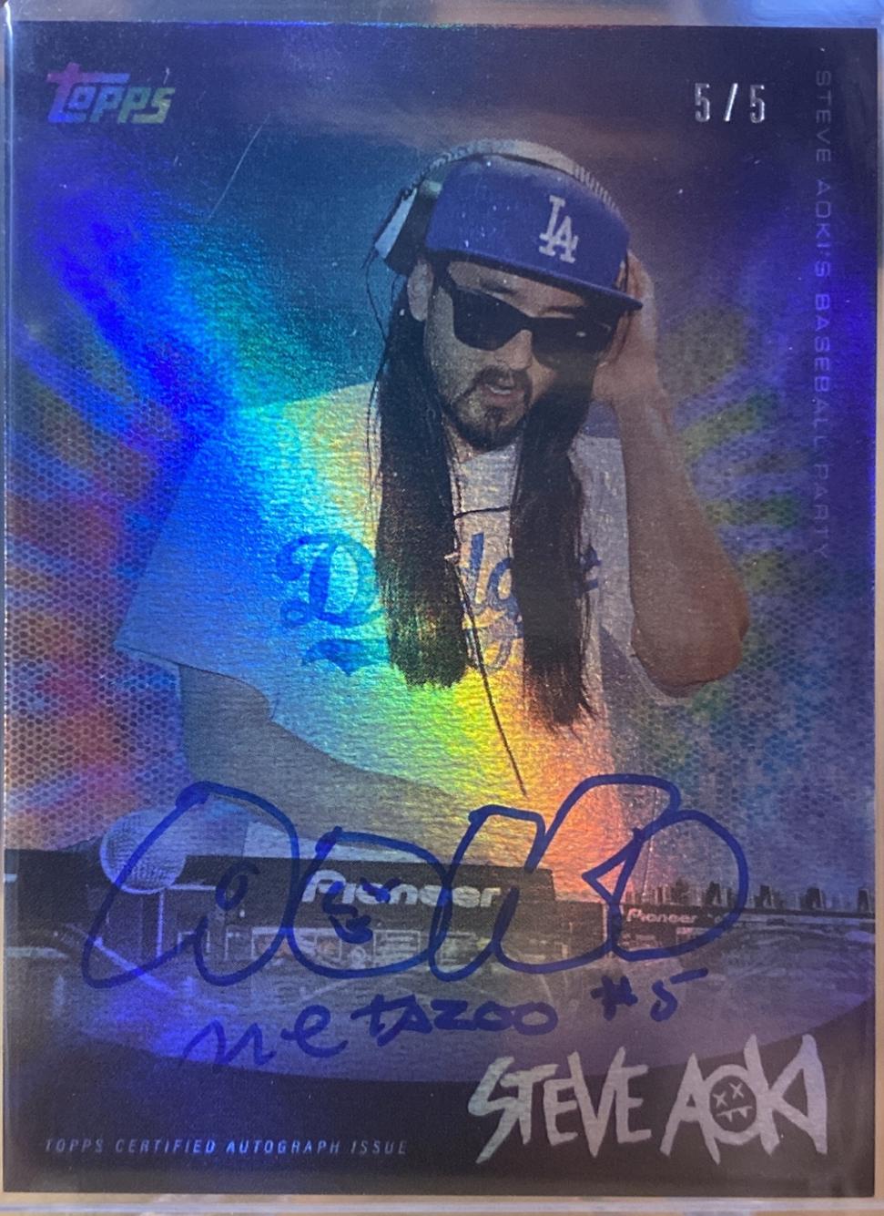 Steve Aoki [Tie Dye Glitter] #SA1