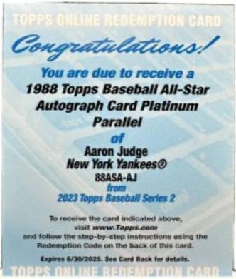 Aaron Judge #88ASA-AJ