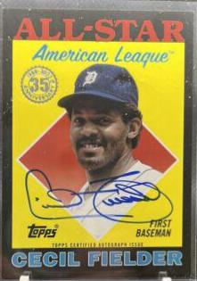 Cecil Fielder [Black] #88ASA-CF