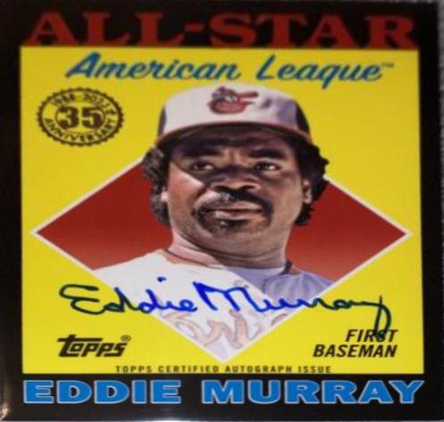 Eddie Murray [Black] #88ASA-EMU