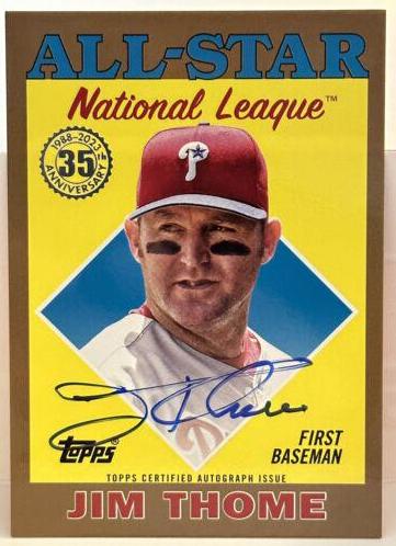 Jim Thome [Gold] #88ASA-JT