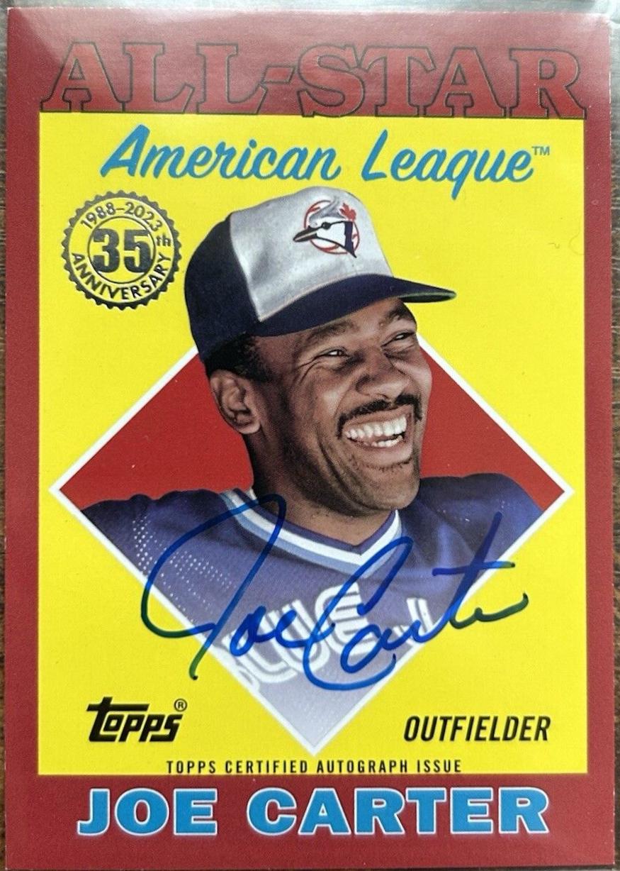 Joe Carter [Red] #88ASA-JC