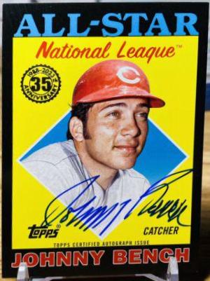 Johnny Bench [Black] #88ASA-JBE