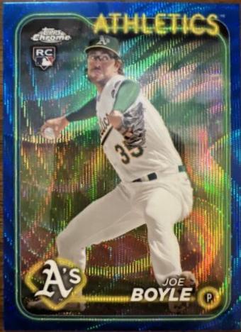 Joe Boyle [Blue Wave Refractor] #91