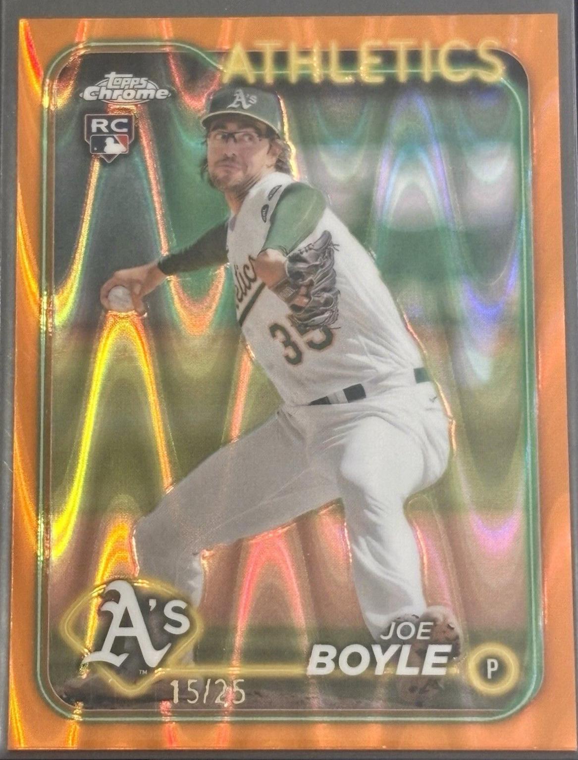 Joe Boyle [RayWave Orange Refractor] #91